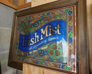 Irish Mist bar mirror