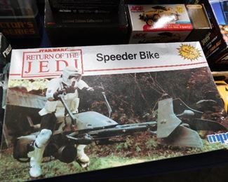 Return of the Jedi Speed Bike model kit