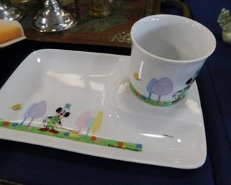 Mickey Mouse snack set
