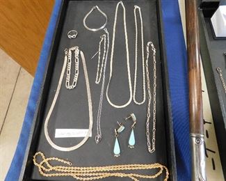 Sterling silver jewelry lot