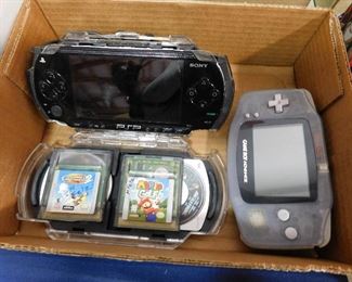 Sony PSP & Gameboy Video games