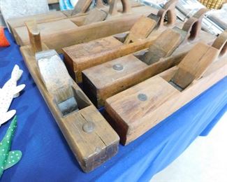 Antique wood block plane