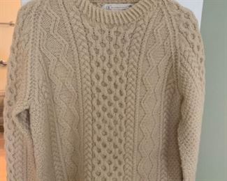 Irish wool sweater 