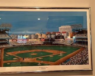 M. Kuyper Prints Yankee Baseball 