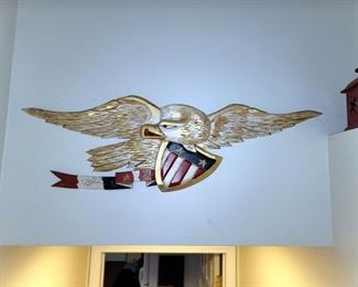 Large American Eagle wall plaque