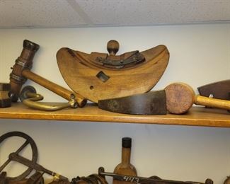 Vintage wood tools
