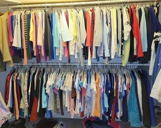 More women's clothes galore! Med - Lg and petite