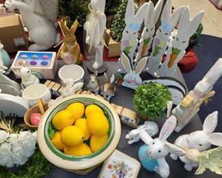 Easter and spring decor