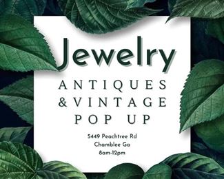 We’ve been curating this sale all year! We have a beautiful variety of vintage, antique, costume, new and old sterling jewelry, and more. We will also have art and decorative pieces. It’s an Estate Sale pop up in the attached side building of the Givingtree Thrift Store.
Come see all the goodies! More pics coming soon! 
