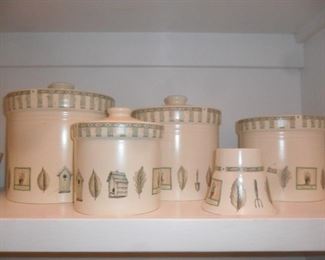 Pfaltzgraff Naturewood canister set
