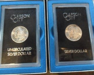 Carson City Silver Dollars