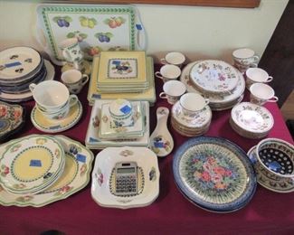 Vilerou and Boch dish set