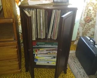 Side table with storage 32x15.5x20.5