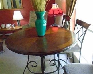 Table with four chairs