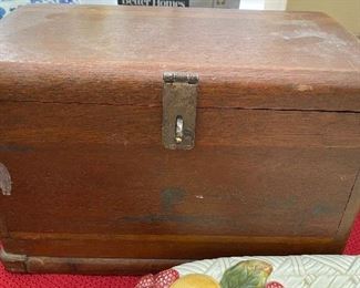 Small Wooden Storage Box