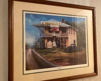 Anne Whitt "Burchfield's" Signed and Numbered Print