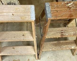 Wooden Step Ladders