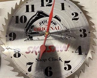 Skil-Saw Shop Clock