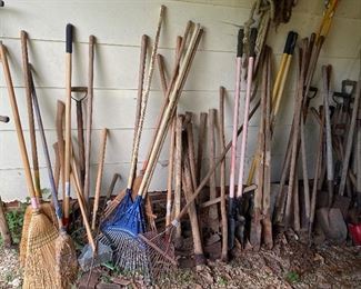 Numerous Yard Tools