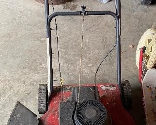 Several Push Mowers