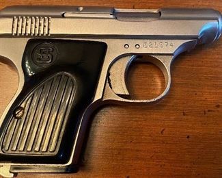 Sterling 22 L.R. Semi-Auto Pistol (SN E21574/Permit or CCW Required for Purchase) 