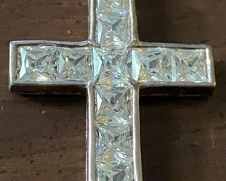 Small Sterling Cross