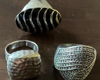 Assorted Costume Rings 