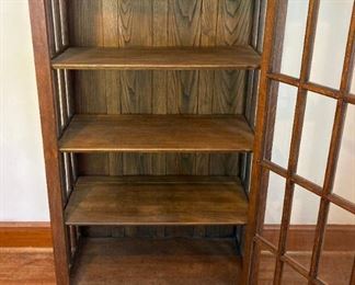 Antique 4-shelf bookcase