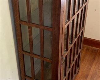 Antique 4-shelf bookcase