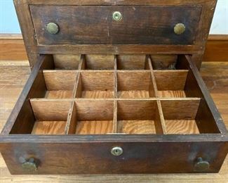 Antique banker's chest