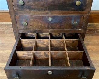 Antique banker's chest