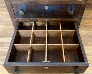 Antique banker's chest