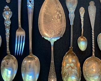 .925 Sterling Silver utensils and serving pieces