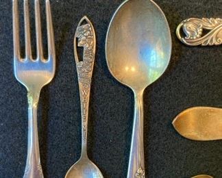 .925 Sterling Silver utensils and serving pieces