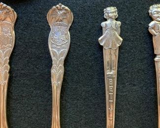 Vintage spoon collection