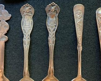 Vintage spoon collection