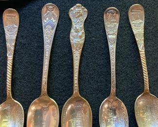 Vintage spoon collection