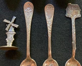 Vintage spoon collection