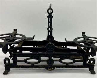 Antique JE Wien 6 kg cast iron scale