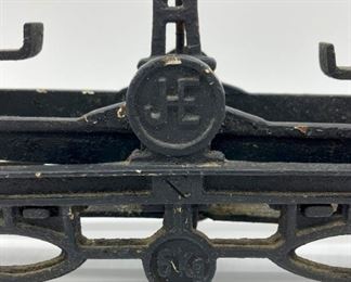 Antique JE Wien 6 kg cast iron scale