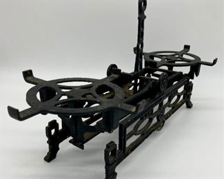 Antique JE Wien 6 kg cast iron scale