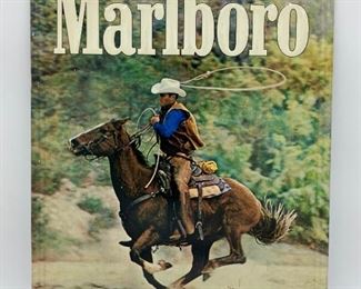 Vintage Stout Industries Marlboro metal advertising sign