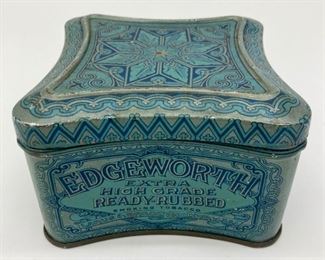 Vintage Larus & Bro. Co. (VA) Edgeworth smoking tobacco metal cannister 