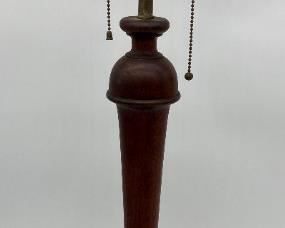 Vintage wood lamp