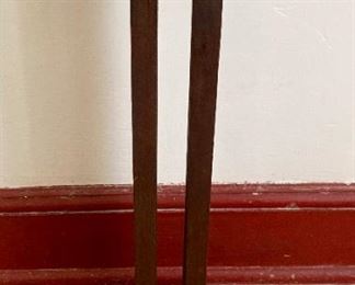 Antique wooden plant stand