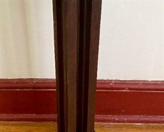 Antique wooden plant stand