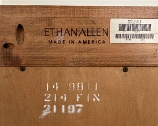 Ethan Allen 4-shelf book display