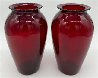 Vintage Anchor Hocking Ruby Red