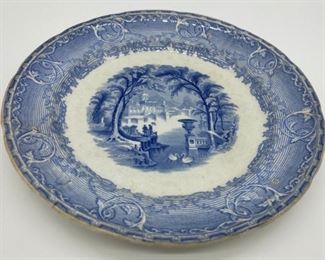 PW & Co. Pearl Stone Ware "Venus" plate