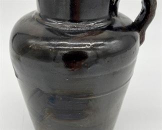 Stoneware metallic jug